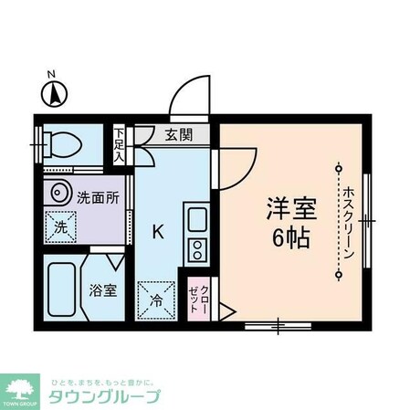 グランドール足立の物件間取画像